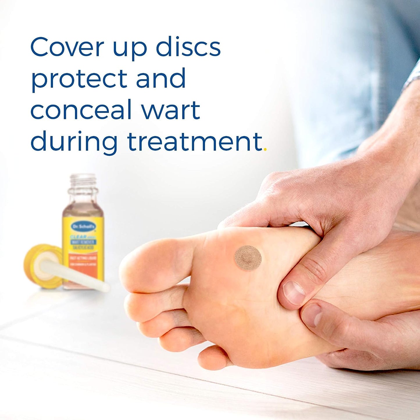 Dr. Scholl's Clear Way Wart Remover for Common & Plantar Warts Liquid, 1/3 oz / 9.8 ml (NO BOX)