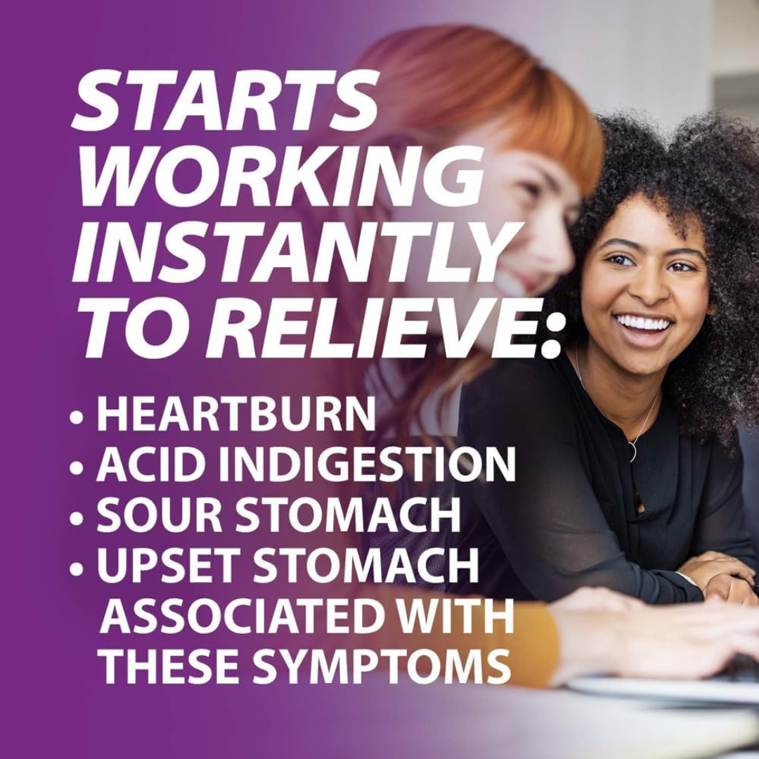 Rolaids Calcium & Magnesium Supplement Mint Flavored 72 Chewable Tablets