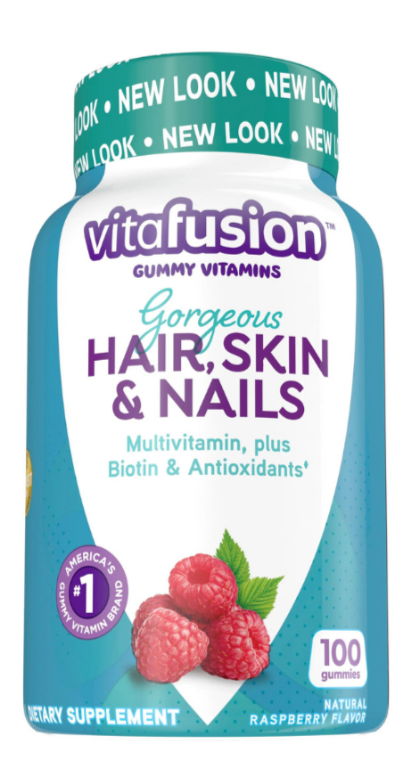 Vitafusion Gorgeous Hair, Skin & Nails Multivitamins (100 Gummies)