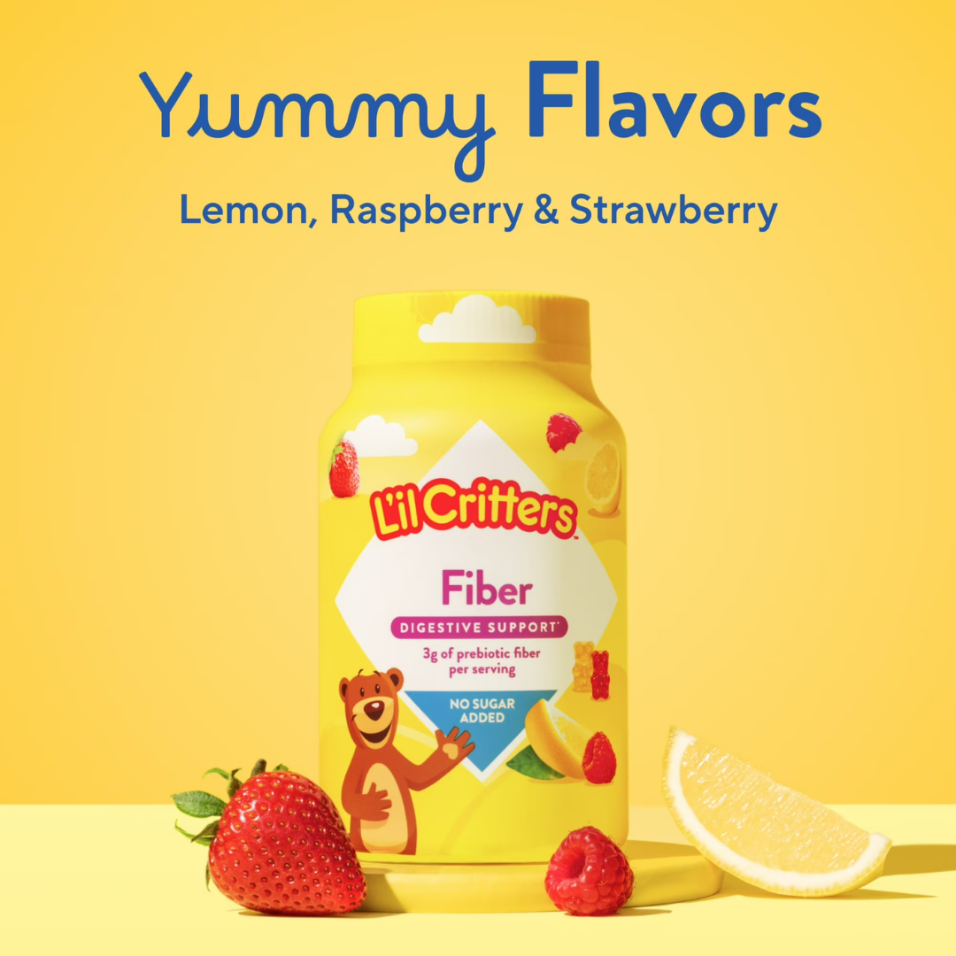 Vitafusion L'il Critters Kids Fiber, 90 Gummies