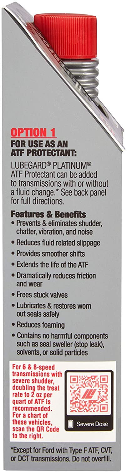 Lubegard 63010 Platinum Universal ATF Protectant 10 fl oz / 296 ml