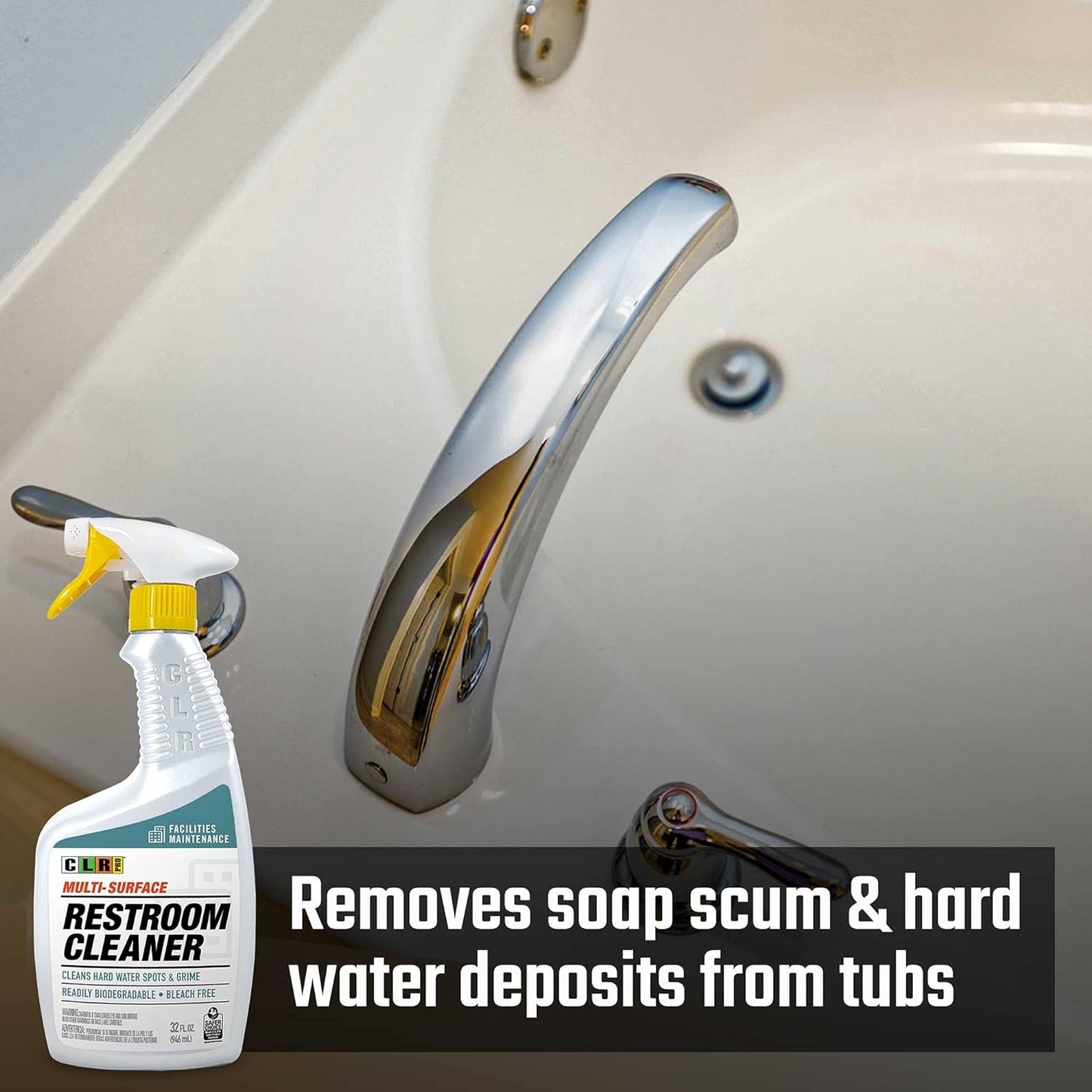 CLR Pro Multi-Surface Restroom Cleaner 32 fl oz / 946ml