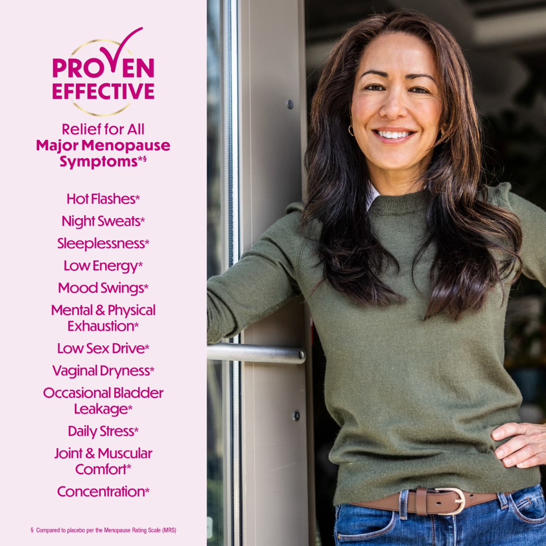 Estroven Complete Multi-Symptom Menopause Relief, 60 Caplets