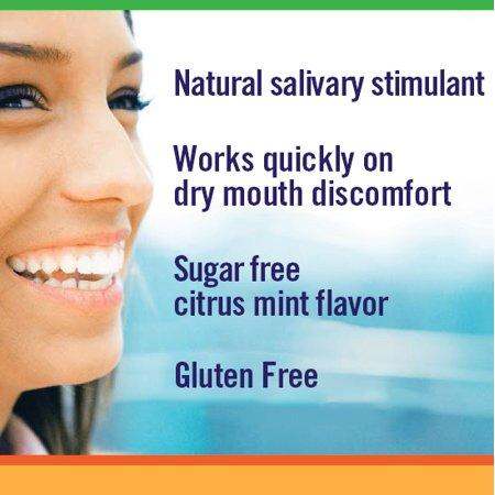 TheraBreath Dry Mouth Lozenges, Mandarin Mint Flavor (100 Lozenges)