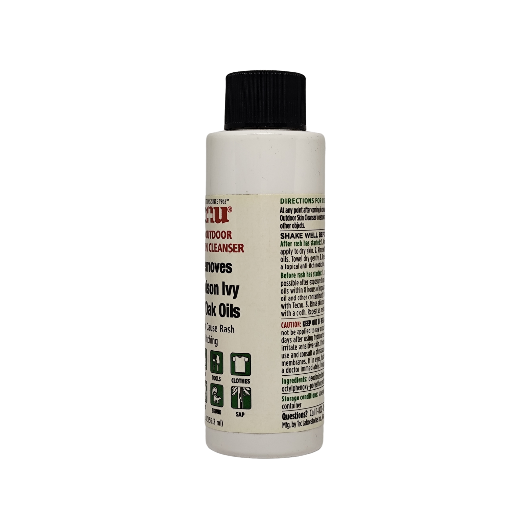 Tecnu Original Outdoor Skin Cleanser for Itch Relief and Discomfort, 59.2 ml / 2 fl. oz.