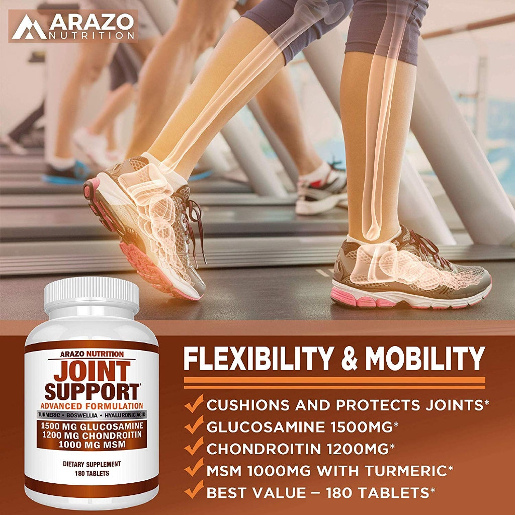 Arazo Nutrition Joint Support Advanced Formulation 180 Tablets