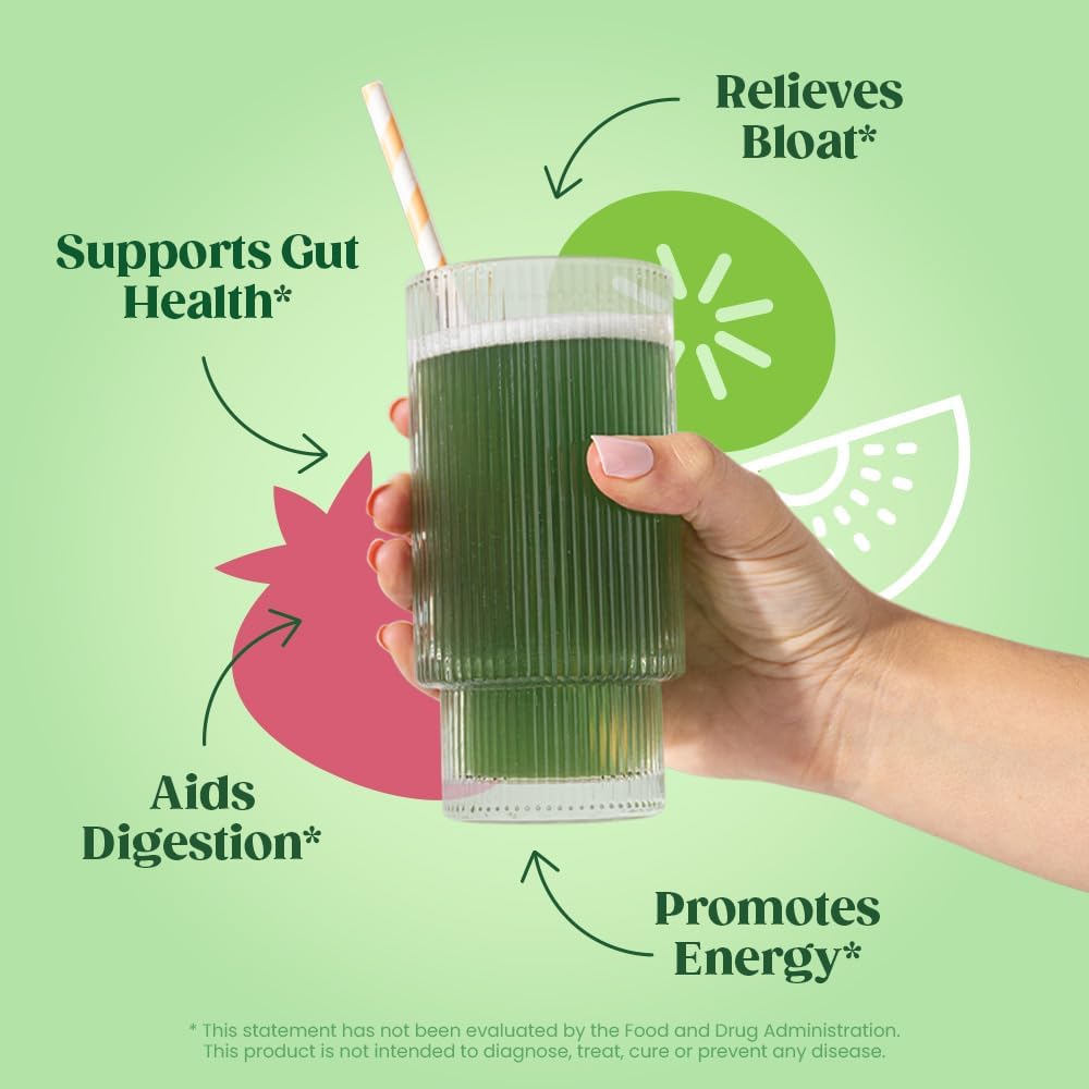 Bloom Greens & Superfoods Strawberry Kiwi 30 Servings 6.39oz / 181.50g