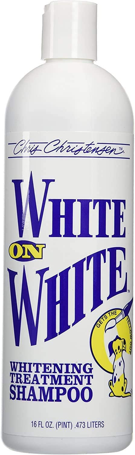 Made in the USA - Chris Christensen White on White Shampoo for Pets,16 fl.oz.