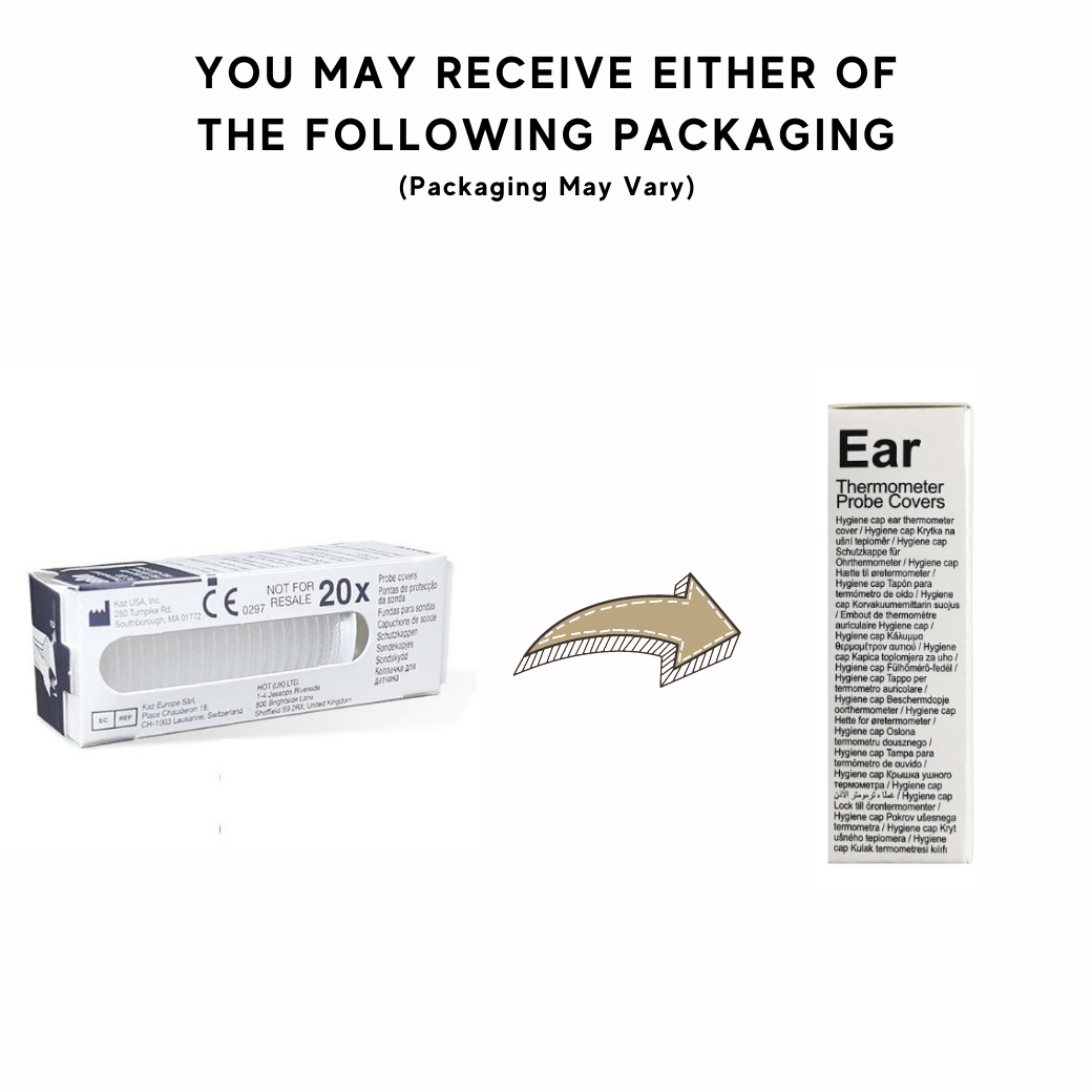 Braun ThermoScan Probe Lens Filters for Ear Thermometer, Disposable Covers PACKAGING MAY VARY
