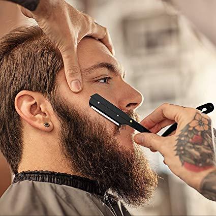 Utopia Care Derby Premium Straight Edge Razor with 100 Derby Blades