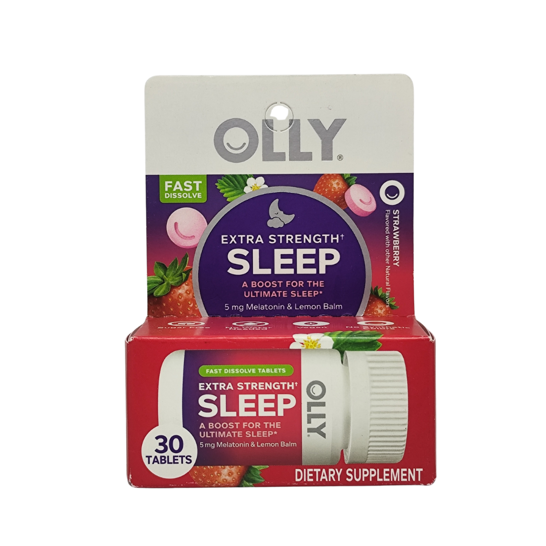 Olly Extra Strength Sleep Dream Melts 5 mg, 30 Tablets
