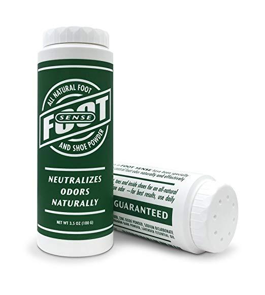 FOOT SENSE All Natural Smelly Foot & Shoe Powder (1 Pack)