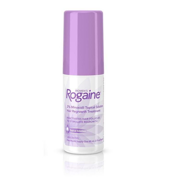 Womens Rogaine 2% Minoxidil Topical Solution Hair Regrowth Treatment 60 ml - One Month Supply