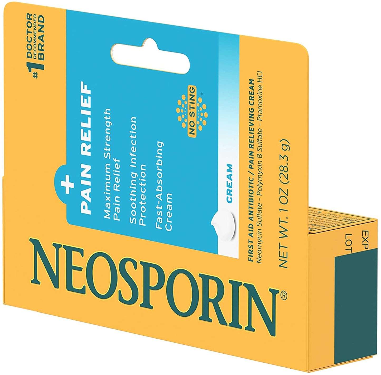 Neosporin Maximum Strength Cream, 1 oz. / 28.3g