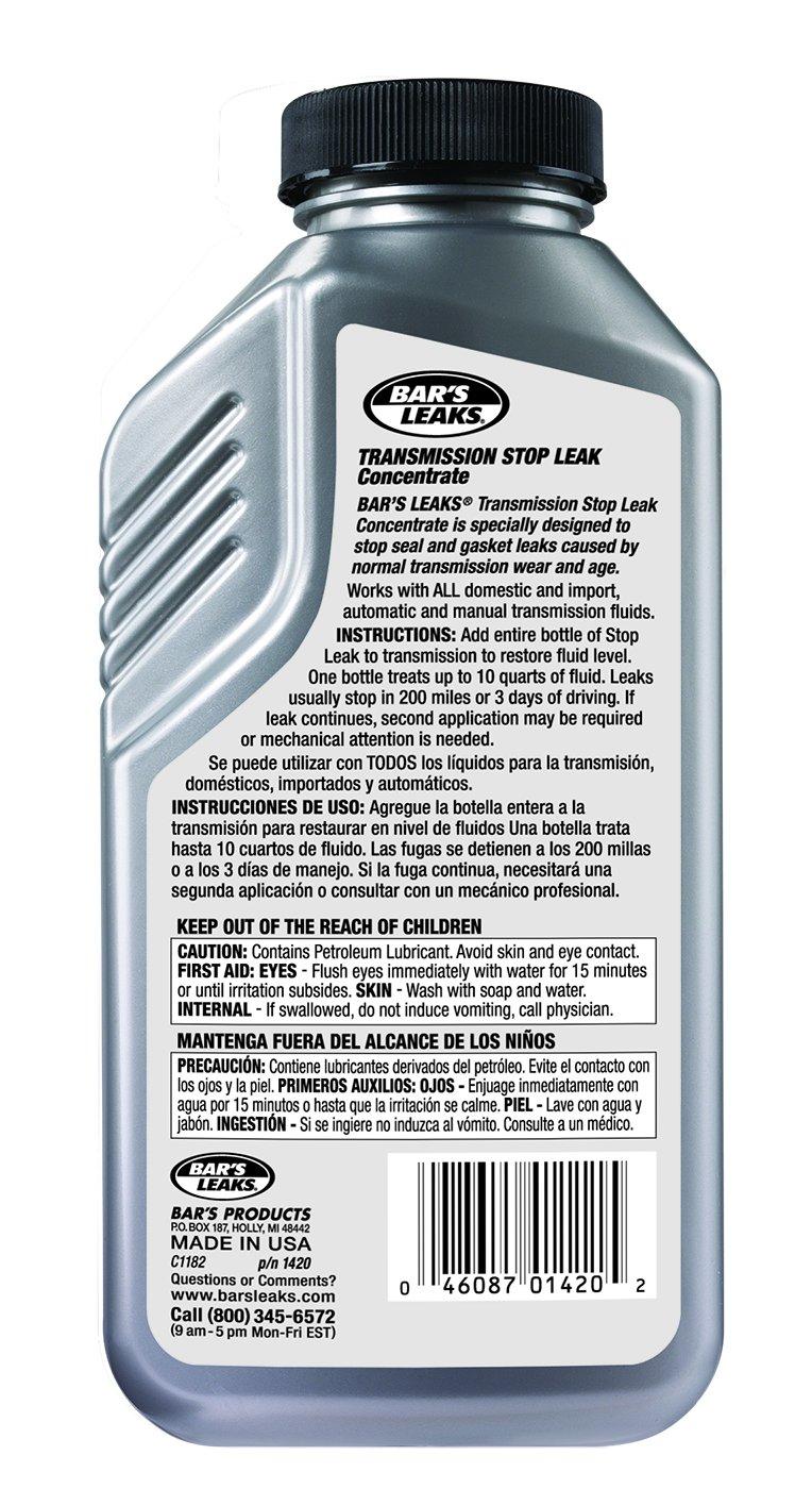 Bar's Leaks 1420 Grey Transmission Stop Leak 11 fl oz