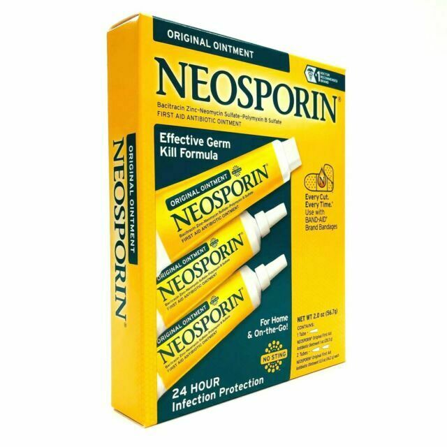 Neosporin Original Ointment For 24-hour Infection Protection, 2.0 oz. / 56.7g