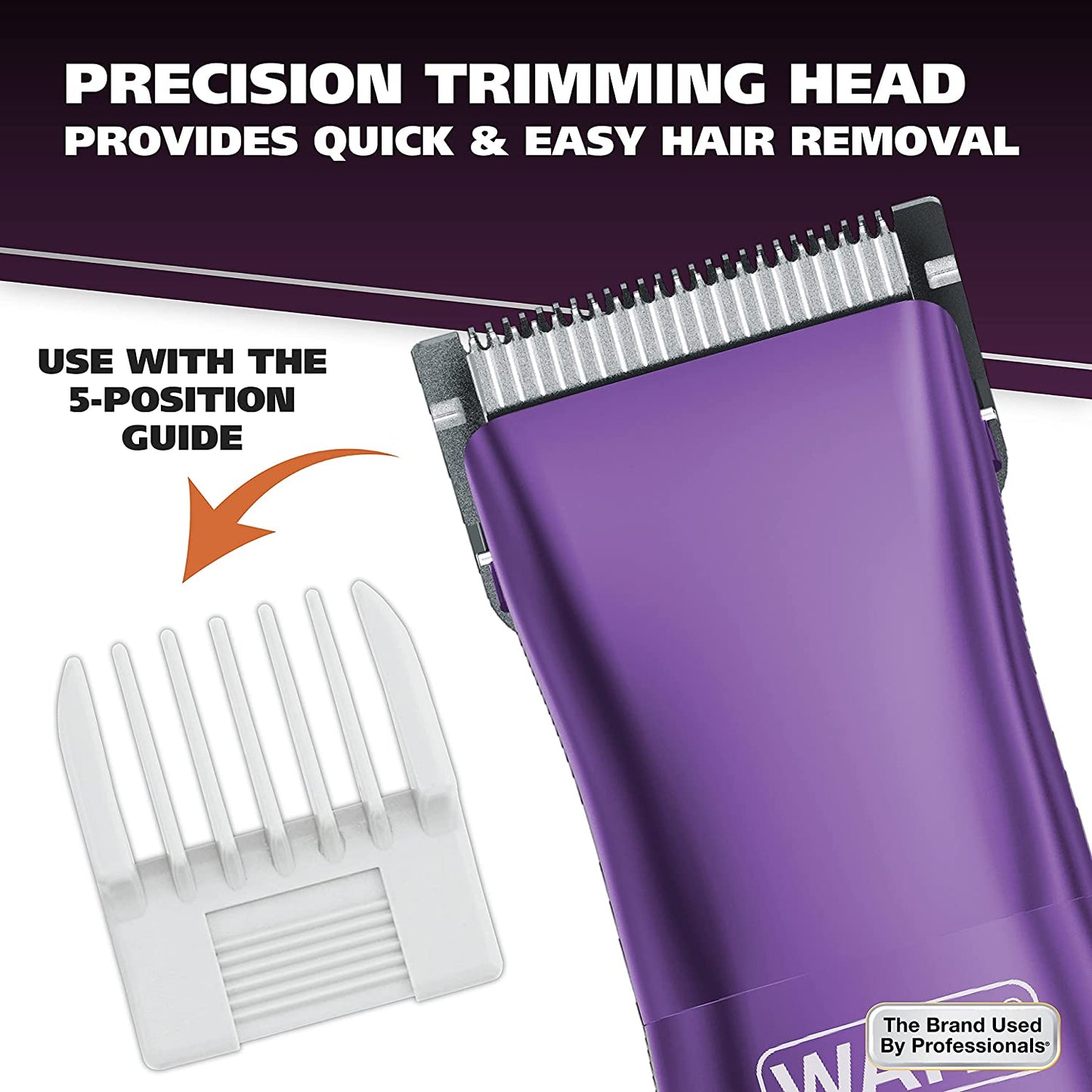 Wahl Pure Confidence Rechargeable Electric Trimmer Shaver & Detailer for Smooth Shaving 120 volts