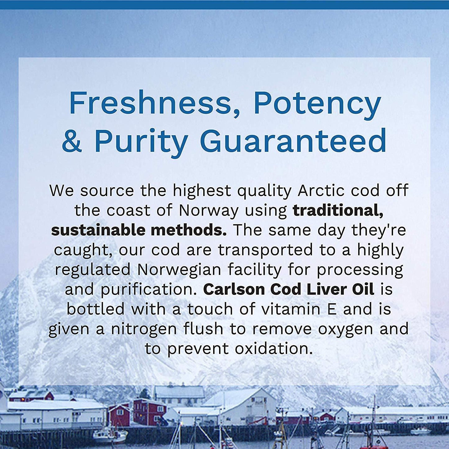 Carlson Wild Norwegian Cod Liver Oil 1100mg Omega 3 Vitamin A & D3, Lemon Flavor 16.9 fl oz / 500 mL
