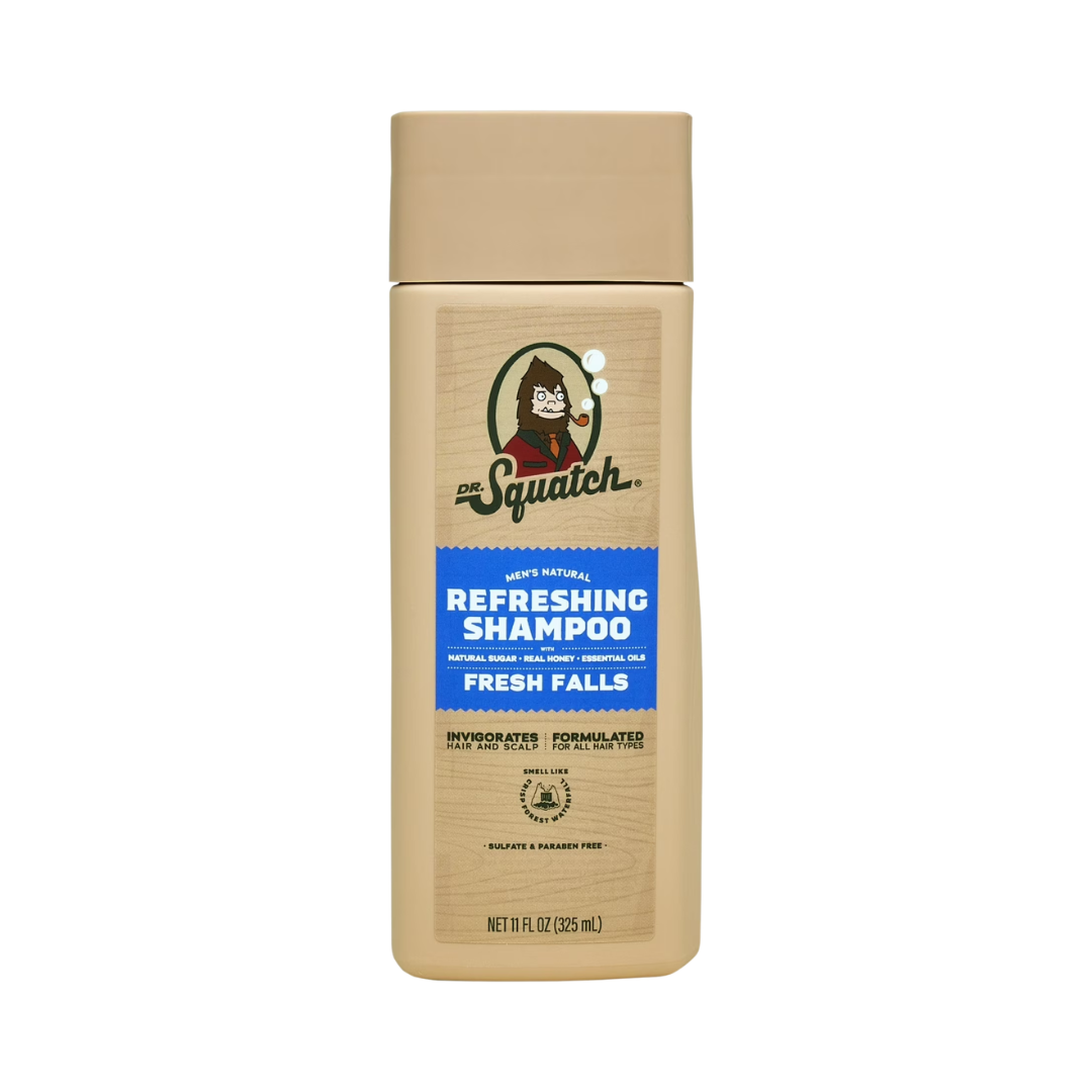 Dr. Squatch Men's Natural Fresh Falls, 11 oz / 325 ml