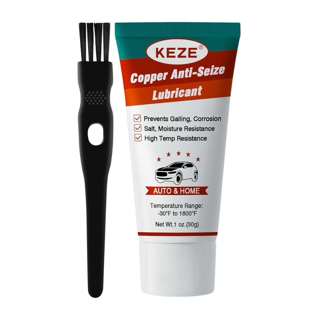 KEZE Copper Anti-Seize Lubricant for Auto & Home, 1 oz / 30 g