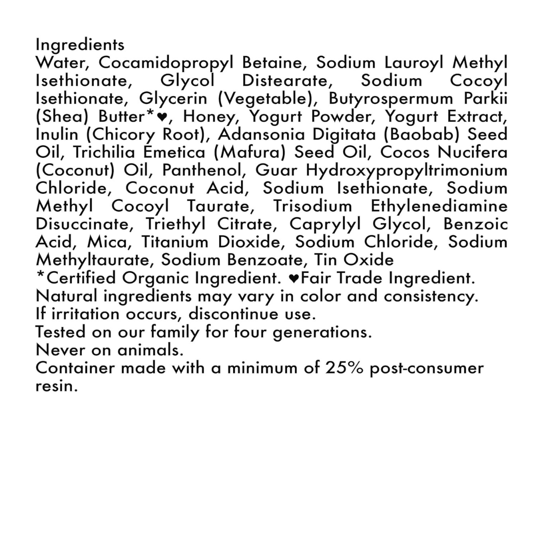 Shea Moisture Manuka Honey & Yogurt Hydrate + Repair Shampoo, 13 fl oz (384 ml)