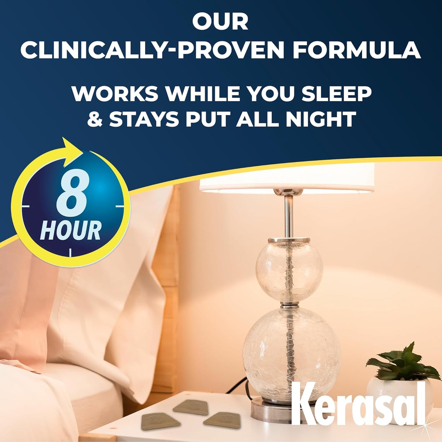 Kerasal Nighttime Renewal Fungal Nail Patches 14 Count