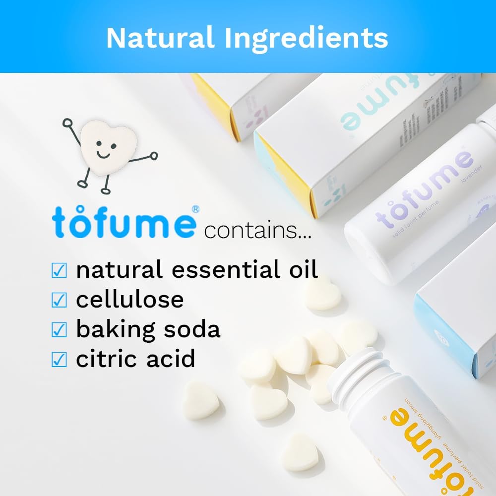 Tofume Solid Toilet Perfume Rosemary Essential Oil 24g