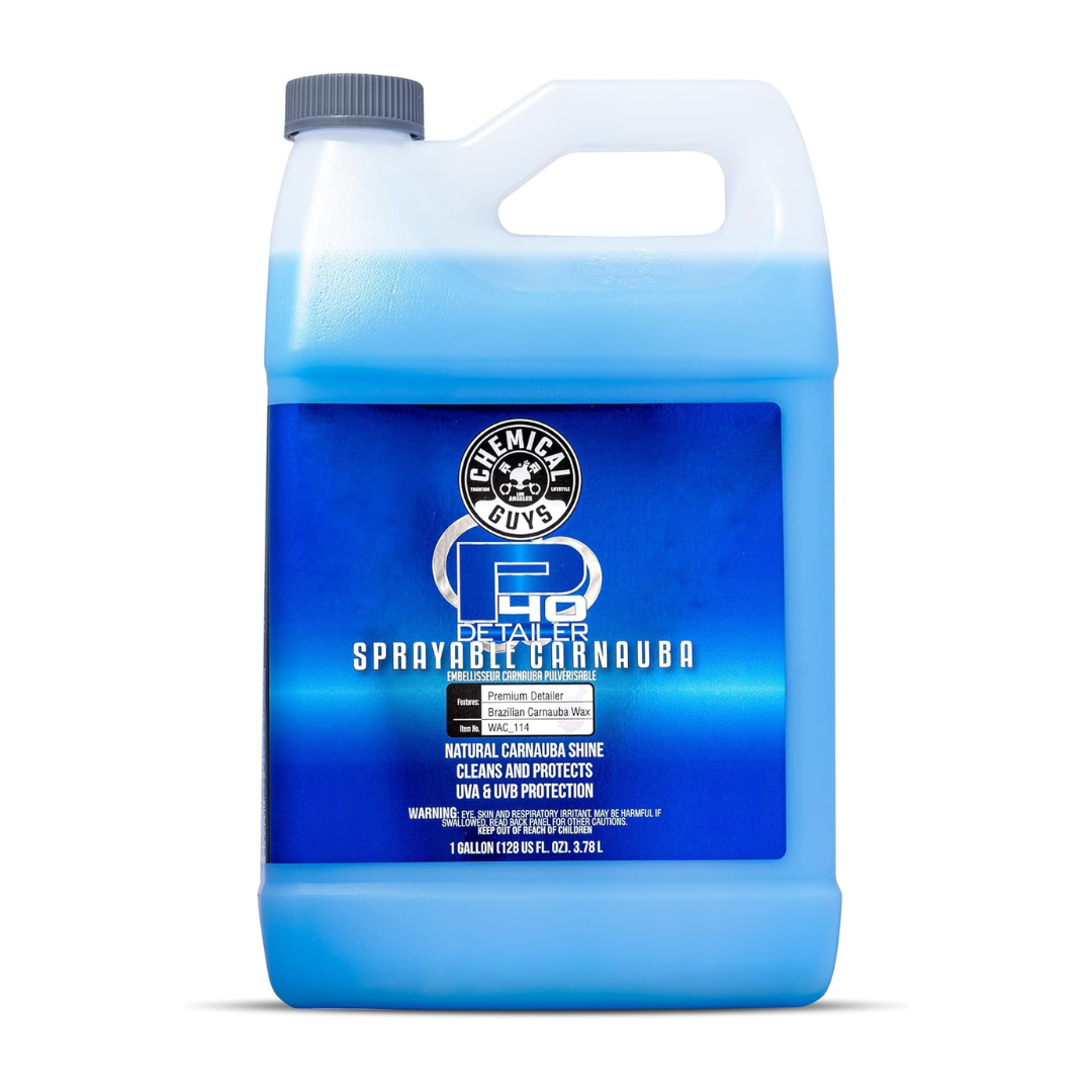 Chemical Guys P40 Detailer Sprayable Carnuaba Natural Shine 128 fl oz / 3.78L