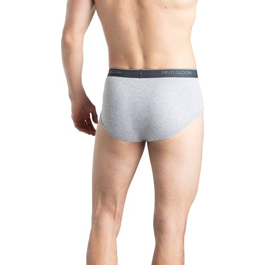 Fruit of the Loom Cotton Men's Briefs, 6 Pack