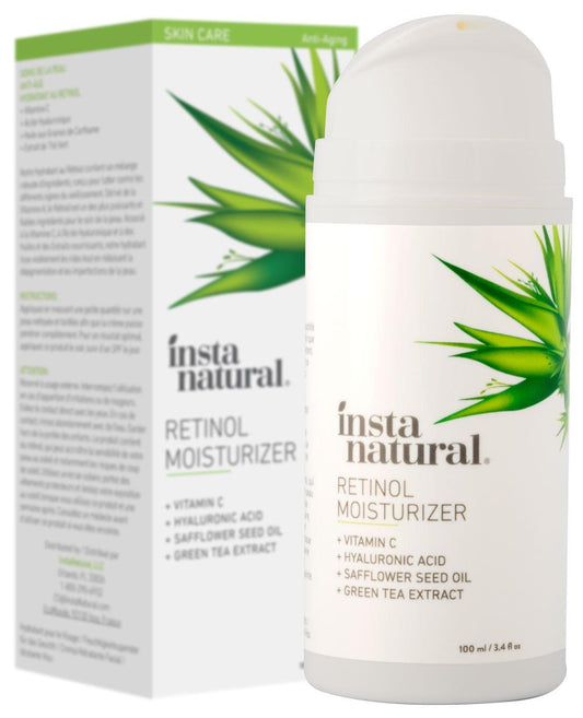 InstaNatural Retinol Moisturizer Anti Aging Night Face Cream (100 mL)