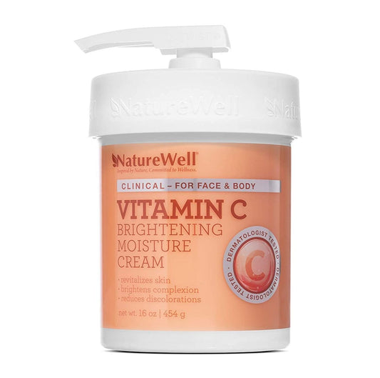 Nature Well Vitamin C Brightening Moisture Cream For Face And Body 454g