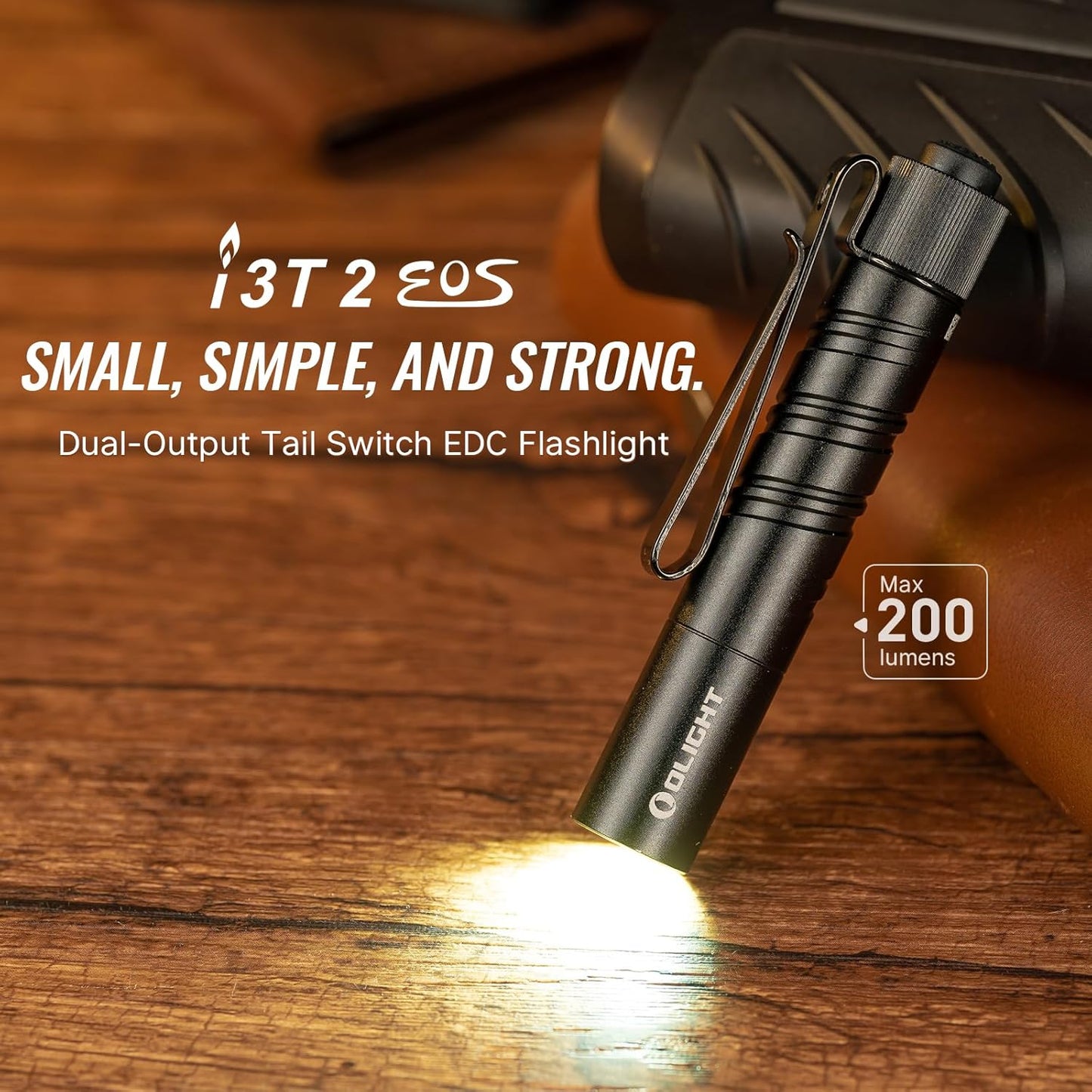OLIGHT I3T 2 EOS Slim Tail Switch Flashlight