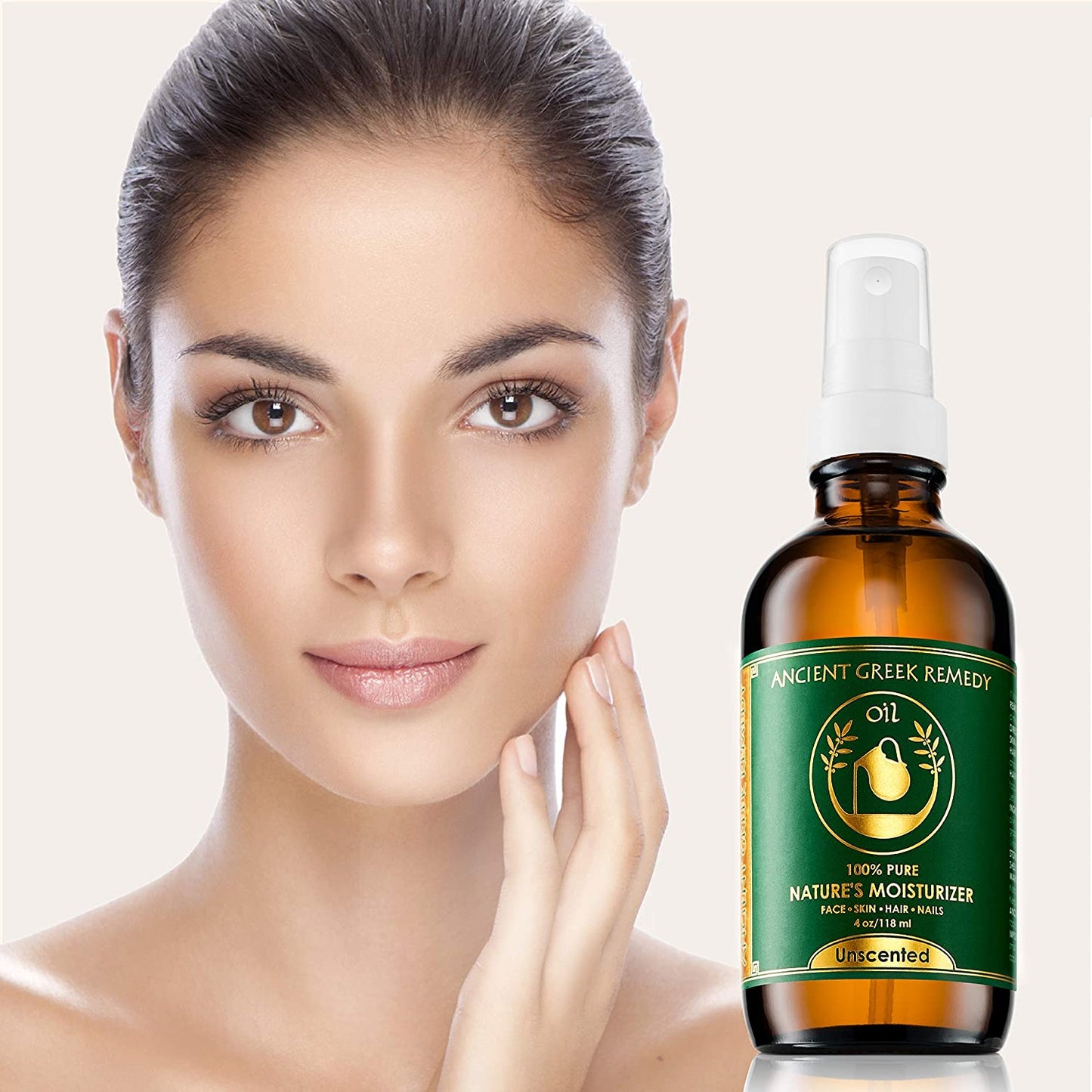 Ancient Greek Remedy 100% Pure Nature's Moisturizer, Unscented, 4 oz. / 118ml