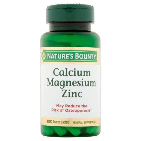 Natures Bounty Calcium Magnesium Zinc with Vitamin D3 (100 Coated Caplets)