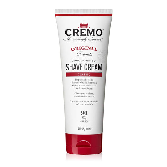 Cremo Original Formula Concentrated Shave Cream Classic 6 Fl Oz (177ml)