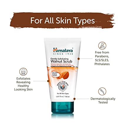 Himalaya Gentle Exfoliating Walnut Scrub 5.07 Fl Oz (150 ml)