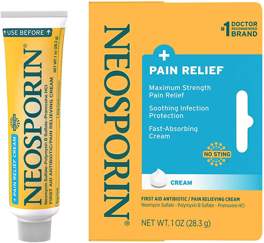 Neosporin Maximum Strength Cream, 1 oz. / 28.3g
