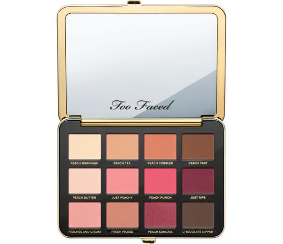 Authentic Too Faced Just Peachy Mattes, Velvet Matte Eye Shadow Palette