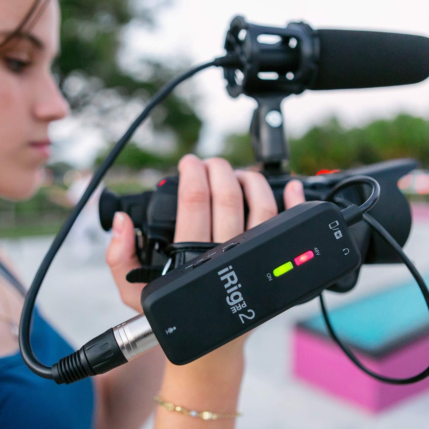 IK Multimeida iRig Pre 2 Mobile microphone interface (863033)