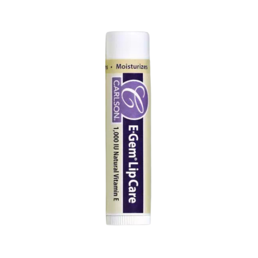 Carlson E-Gem Lip Care 1,000 IU (670mg) Vitamin E per Tube, 0.15 oz. / 4.3g