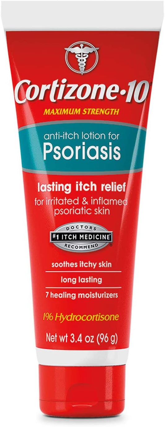 Cortizone 10 Anti Itch Lotion for Psoriasis 3.4 oz. 96g