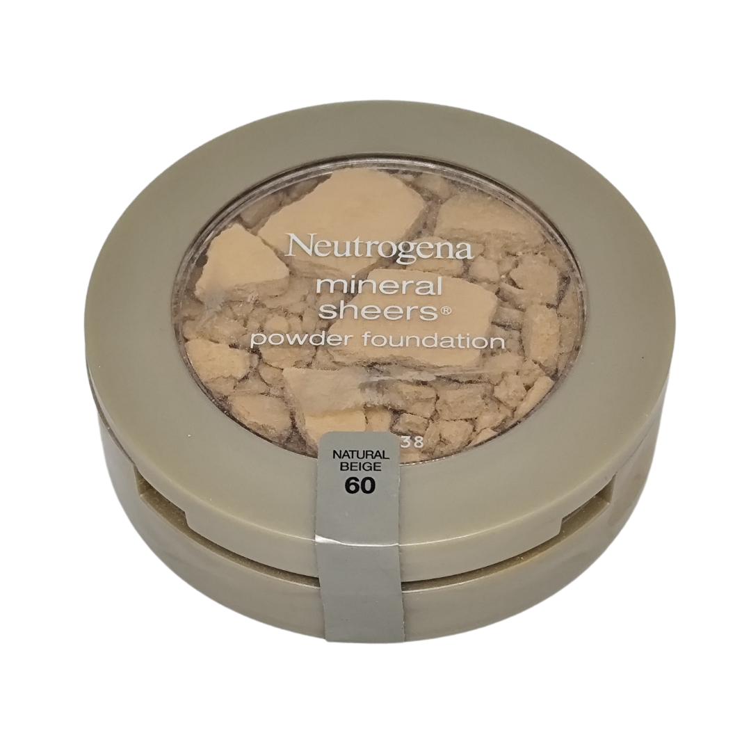 Authentic Damaged Neutrogena Mineral Sheer Foundation