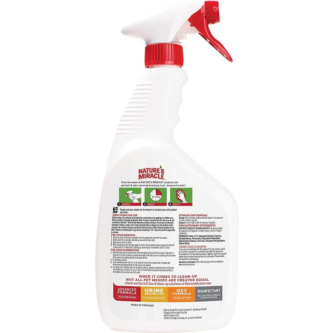 Nature's Miracle Enzymatic Formula Stain & Odor Remover Dog Odor Control Formula, 32 fl.oz / 946ml