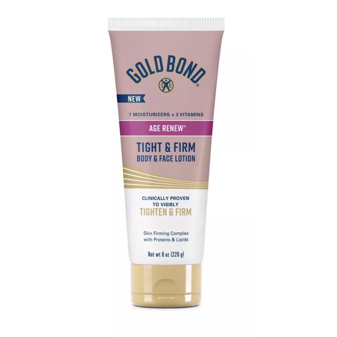 Gold Bond 7 Moisturizers + 3 Vitamins Body & Face Lotion, 8 oz / 226 g