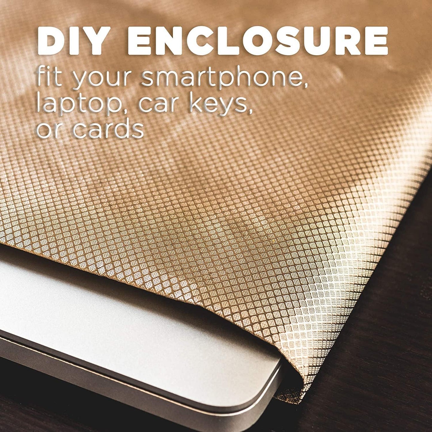 Atmosure Faraday Fabric 5G & EMP Shield for Home (44 Inch x 36 Inch)