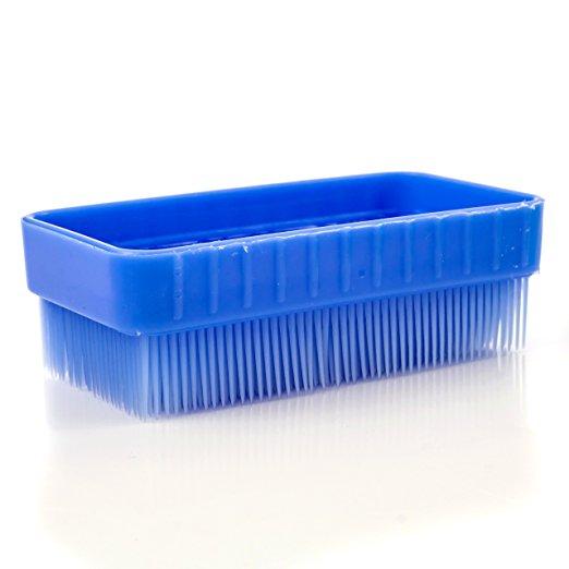 Sensory Brushes Colorful 6 Pack + 1 Removable Handle For Wilbarger Brushing Protocol (BPA/Phthalate/Latex-Free)