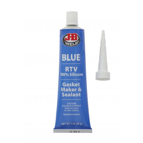 JB Weld Blue Silicone Gasket Maker & Sealant, 3.0 oz. / 85g (31316) - NOT CARDED