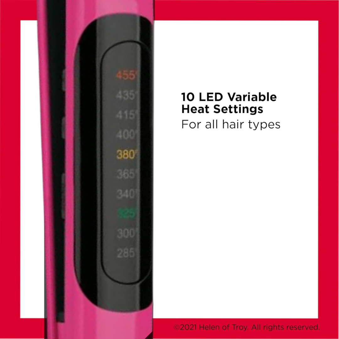 Revlon 1 Inch Flat Iron For Fast, Shiny Styles