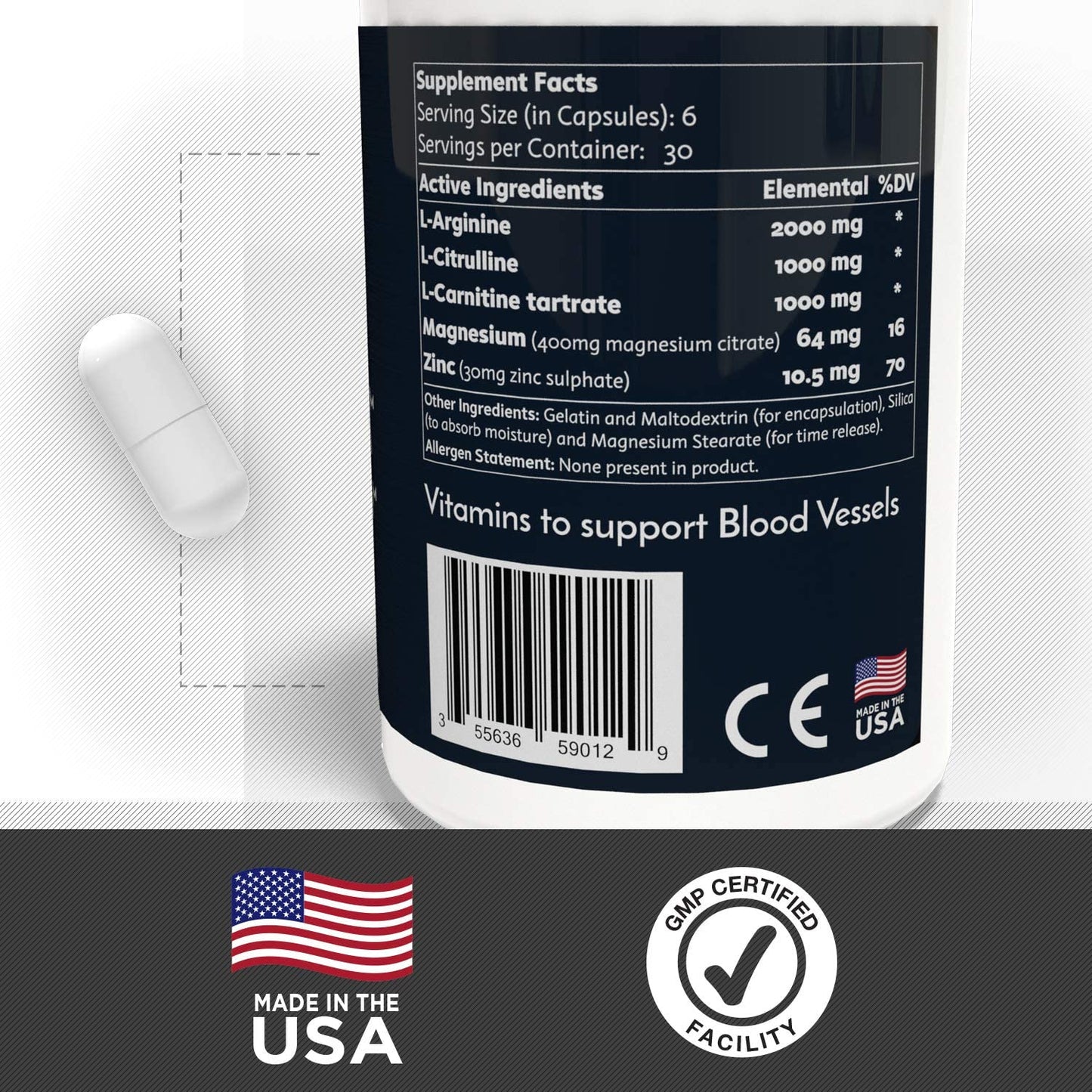 VitaFLUX Make Love Healthier Triple Power Formula - 180 Capsules