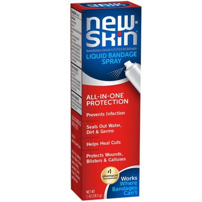 New Skin Liquid Bandage Spray (1 oz) Packaging may Vary